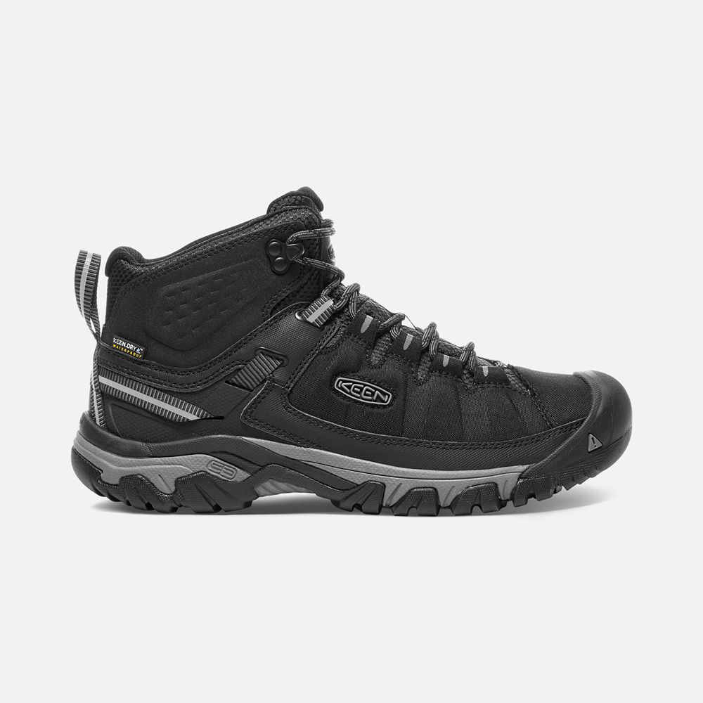 Bottes de Randonnée Keen Homme Noir | Targhee Exp Waterproof Mid | CBIRL-1248